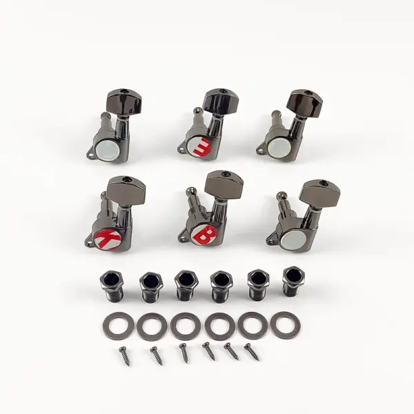 6pcs Acoustic Guitar String Tuning Pegs Set - Image 14