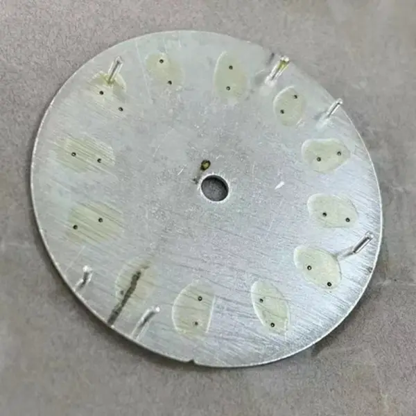 28.5mm Luminous Green Watch Dial for NH35/8215 - Image 3