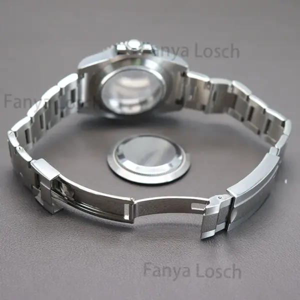 40mm Stainless Steel Watch Case for Seiko - Image 6