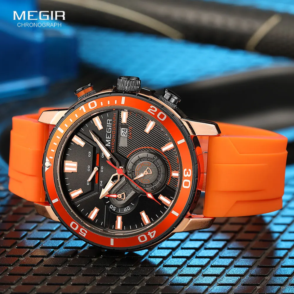 MEGIR MN2224GREOR-11N0 Sport Watch for Men 5 MEGIR MN2224GREOR-11N0 Sport Watch for Men - Image 5