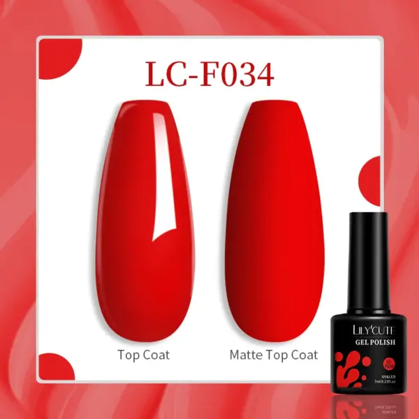 LILYCUTE 129 Colors 7ml Nail Gel Polish - Image 30