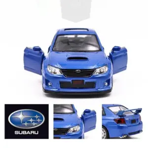 Subaru WRX STI 1:36 Diecast Car Model 12 S98b40349a1044239972e6e81d11ff029o