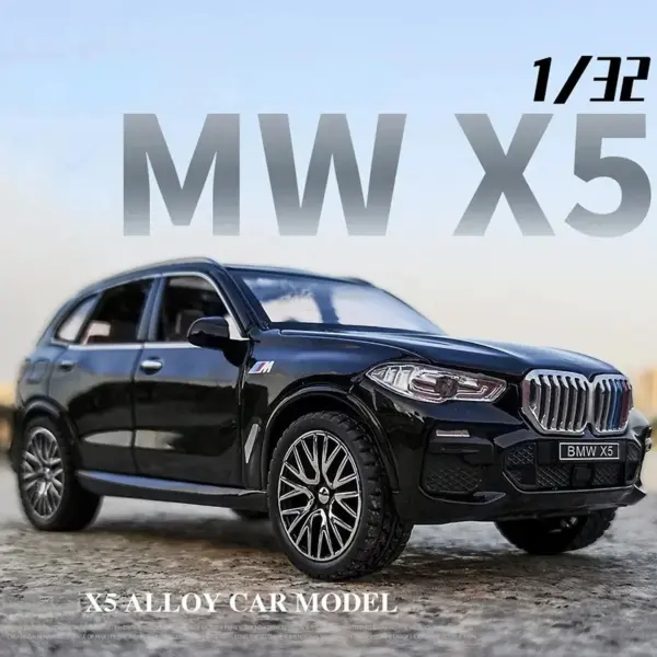 1:32 BMW X5 SUV Alloy Diecast Model Car - Image 8