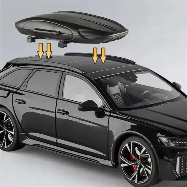 1:18 Audi RS6 Avant Diecast Model Car - Image 4