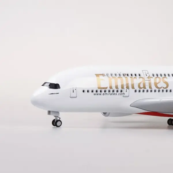 Diecast A380/B777 Emirates Airways Model Plane - Image 6