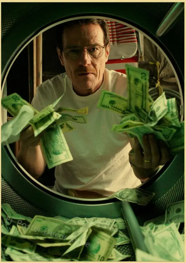 Breaking Bad Retro Canvas Wall Art Poster - Image 34