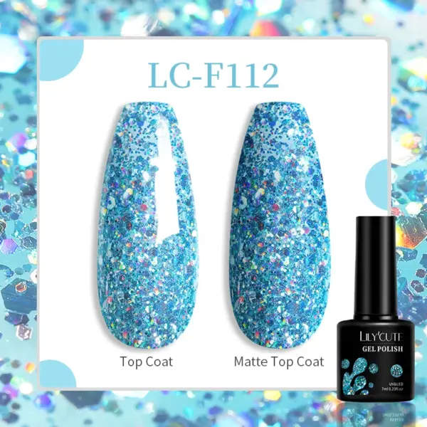 LILYCUTE 129 Colors 7ml Nail Gel Polish - Image 87