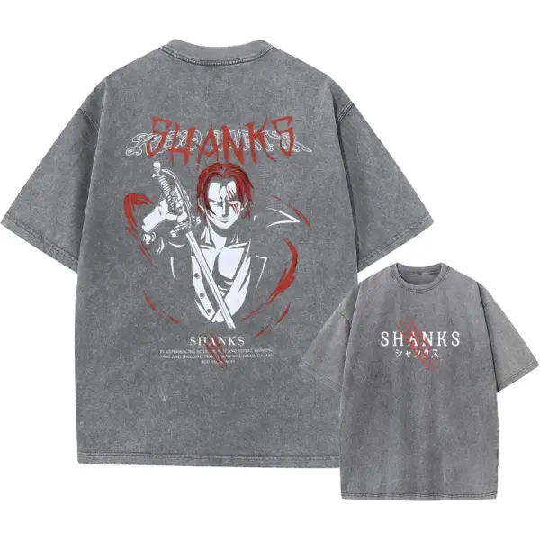 Retro Graphic Cotton T-Shirt for Men - Image 3
