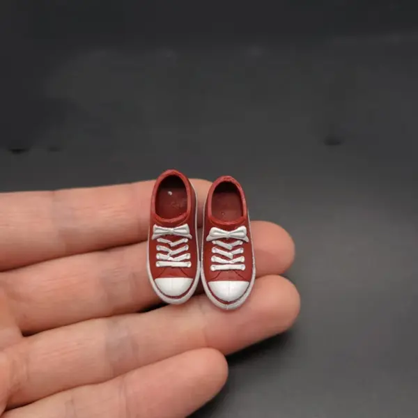 1/12 Scale Low-Cut Canvas Shoes for Dolls - Image 8