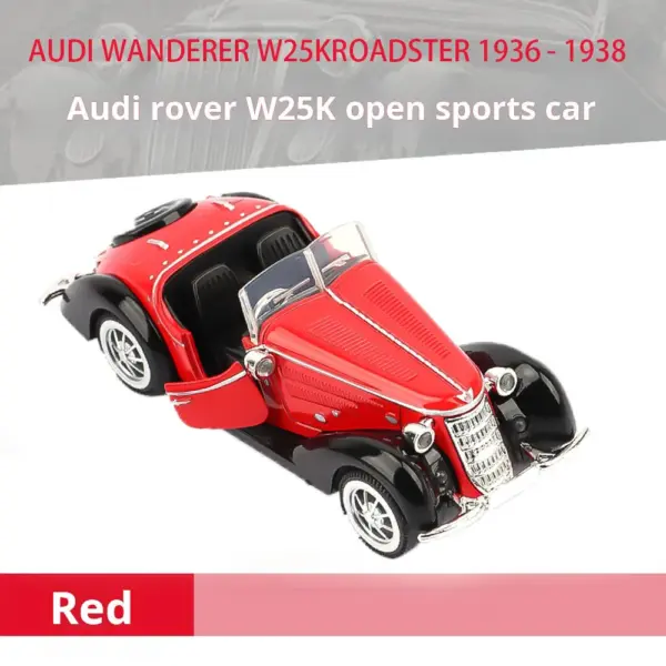 1:32 Audi Classic Pull Back Toy Car - Image 3