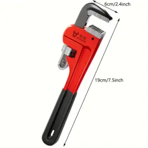 12 Inch Heavy Duty Aluminum Pipe Wrench 12 S99ee6d932db14c27ba3c509e231938c2B