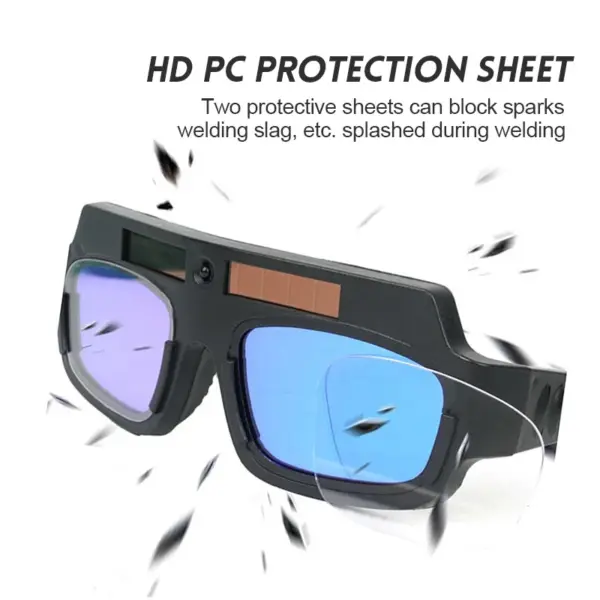 Automatic Dimming Welding Glasses with Case - Image 2