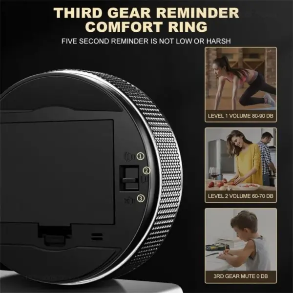 Digital Rotary Kitchen Timer with LED Display - Image 6