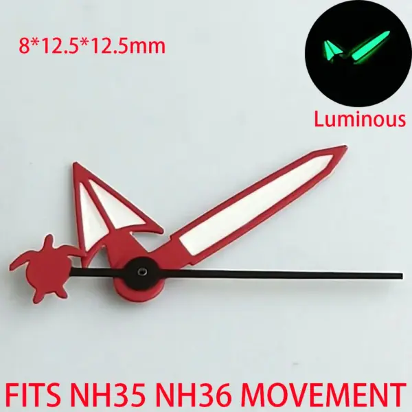 NH35 NH36 Watch Hands Green Luminous Set - Image 12