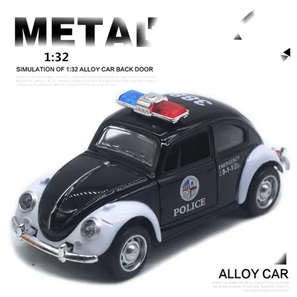 1:32 Volkswagen Beetle Metal Diecast Model - Image 12