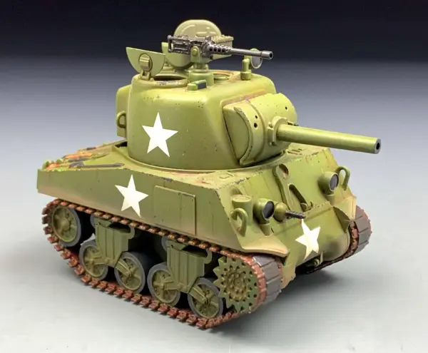 Tiger Model 511 WW2 M4A3 Tank Model Kit - Image 2