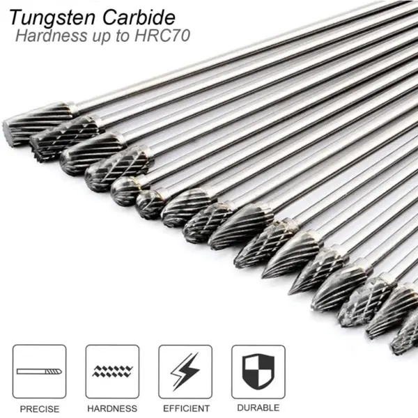 100mm Tungsten Carbide Rotary Burr Tool - Image 3