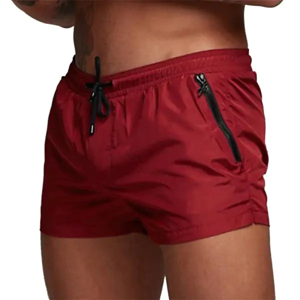 Men's Quick Dry Athletic Gym Shorts with Pockets - Image 8