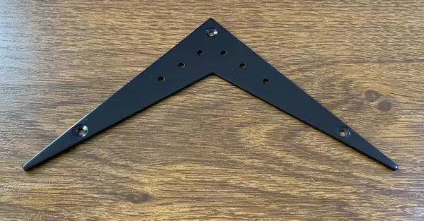 Flying V Electric Guitar Tailpiece Bridge Plate - Image 4