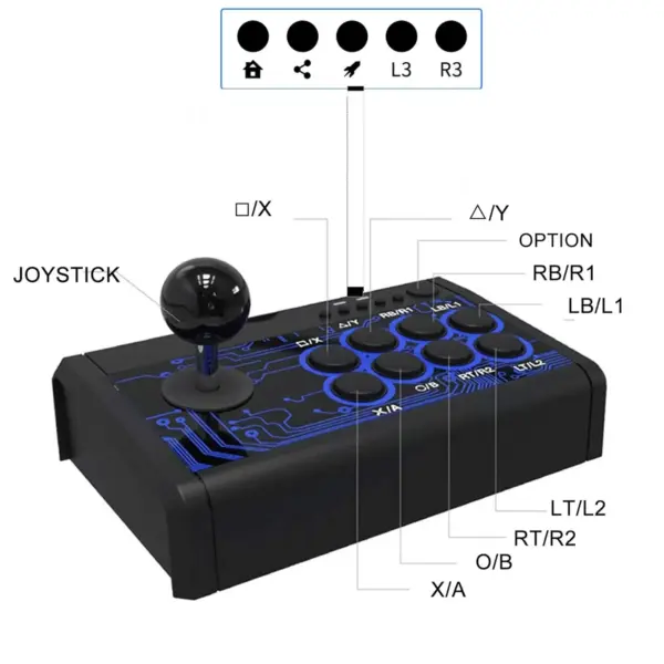 7 In 1 Arcade Fighting Stick for Consoles - Image 7