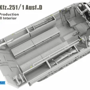 1/35 Scale German Sd Kfz.251/1 D Model Kit 11 S9af89a9aba48414f92d55bdda0df3261Q