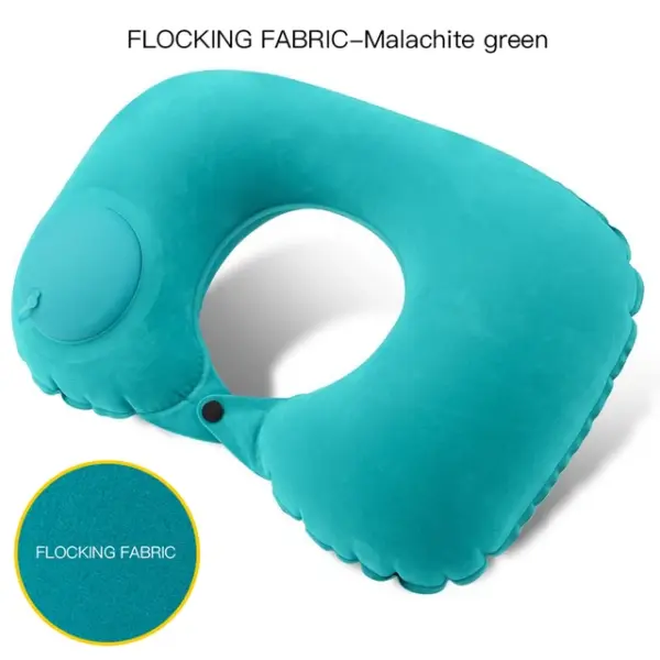 U-Shape Inflatable Travel Neck Pillow - Image 8