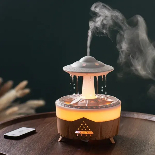 Rain Cloud Night Light Aromatherapy Humidifier - Image 8