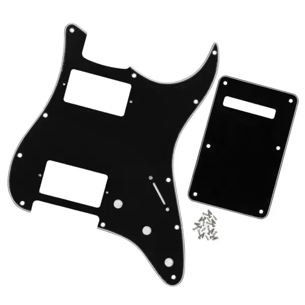 Electric Guitar HH Pickguard Set with Screws - Image 7