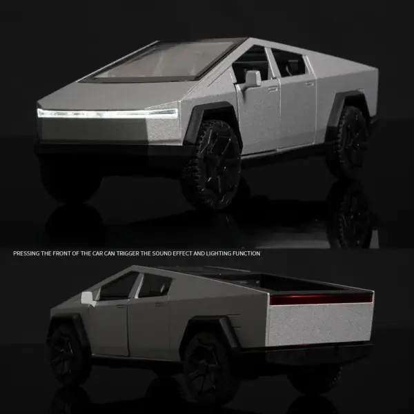 1:32 Tesla Pickup Truck Diecast Model Car - Image 3