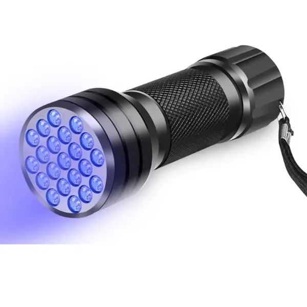21 LED UV Blacklight Flashlight for Pets - Image 8