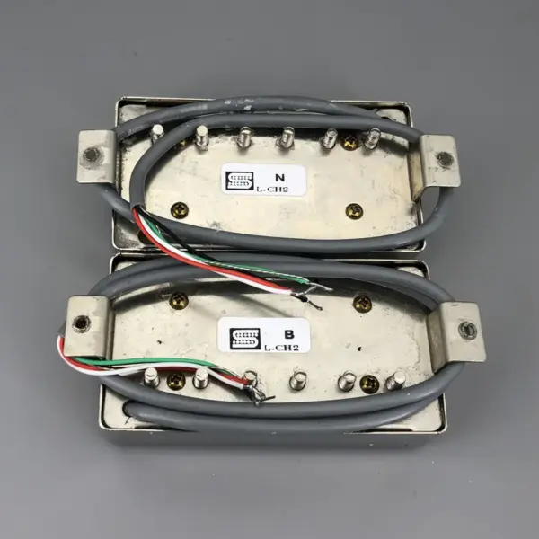Alnico 5 HH 4-Wire Humbucker Guitar Pickups - Image 2