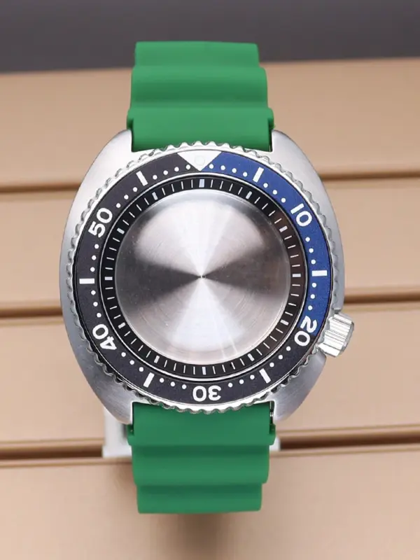45mm Silver SKX Watch Case for Seiko NH35/NH36 - Image 35