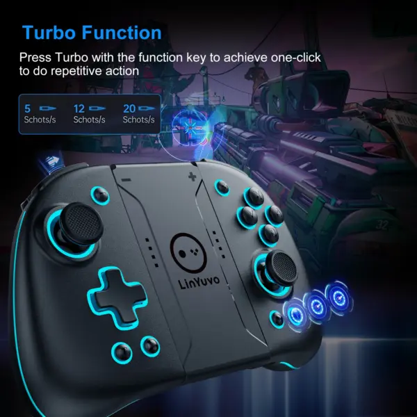 Wireless Joy Pad Controller for Nintendo Switch - Image 5