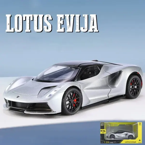 1:24 Lotus Evija Die Cast Toy Car Model - Image 11