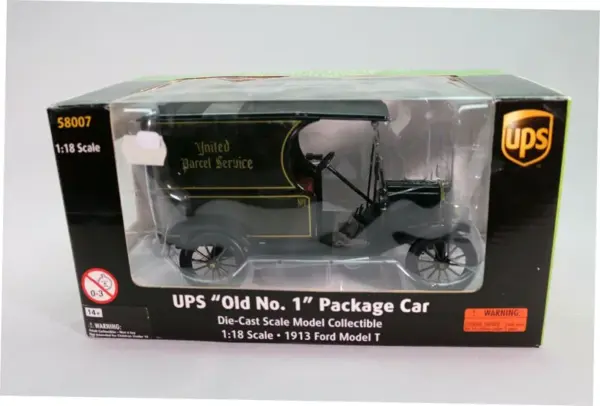 1913 Model T UPS Diecast Truck 1:18 Scale - Image 4