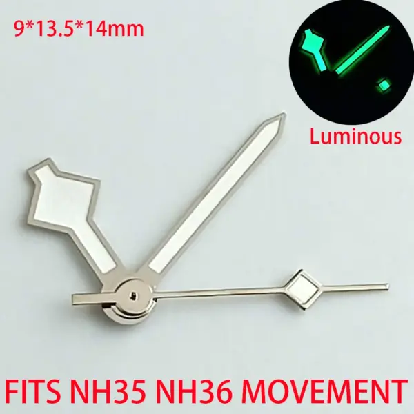 Luminous Green Watch Hands for NH35 NH36 - Image 9