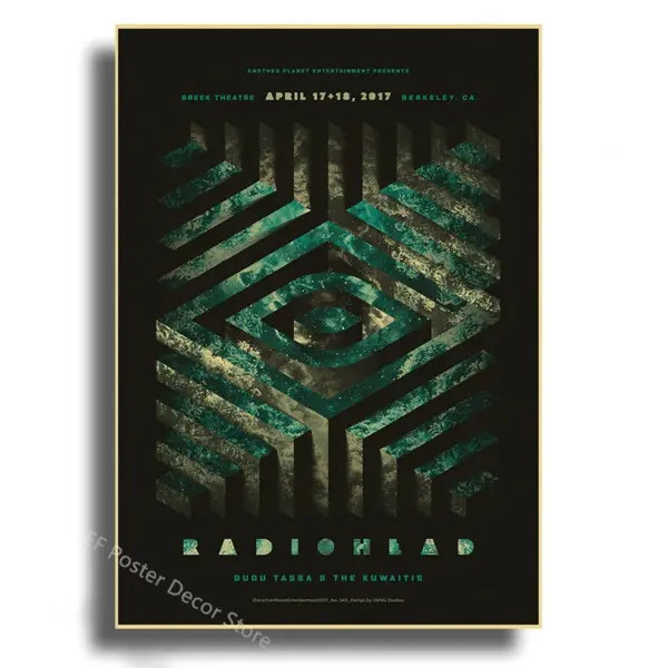 Radiohead Retro Album Art Poster Print - Image 13