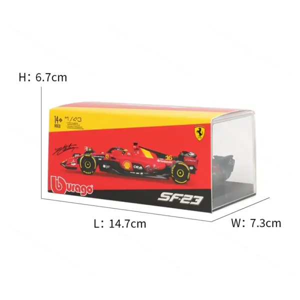 Bburago 1:43 Ferrari Monza SF23 Diecast Model - Image 4