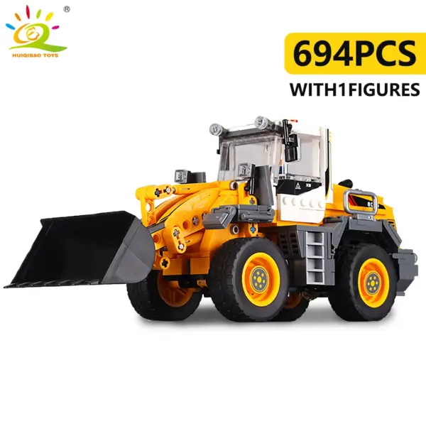 Engineering Truck Building Blocks Set HQB3034 - Image 9