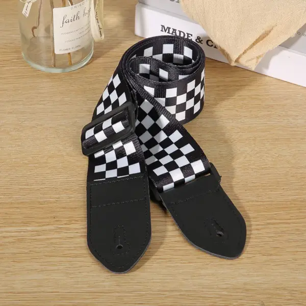 Leather Guitar Strap for Classical Electric Bass - Image 7