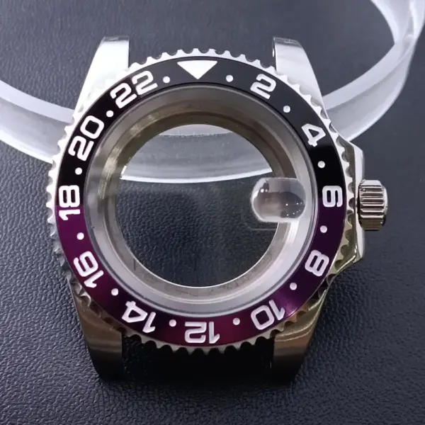 Stainless Steel GMT Watch Case for NH35 Movement - Image 51