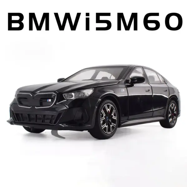 1:24 BMW I5 M60 Diecast Alloy Model Car - Image 9