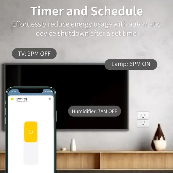 Matter Smart Plug with Voice Control 10A/16A - Image 3
