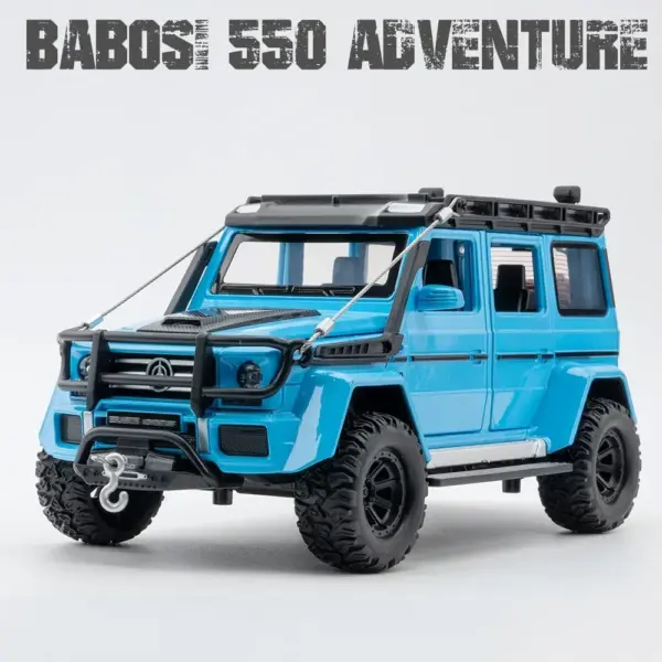 1:24 Mercedes Benz G550 4X4 Diecast Model Car - Image 8