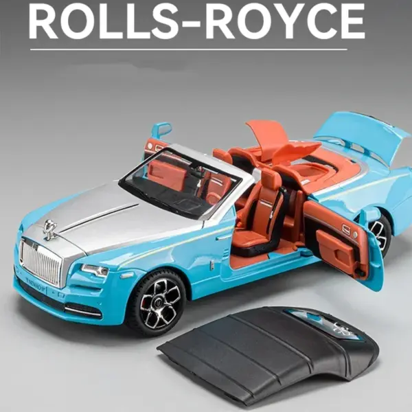 1:24 Alloy Rolls-Royce Dawn Diecast Model Car - Image 4