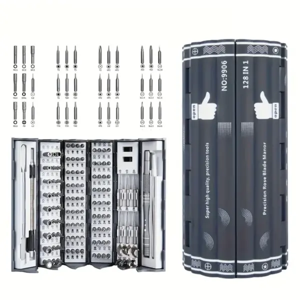 128 in 1 Magnetic Precision Screwdriver Set - Image 4