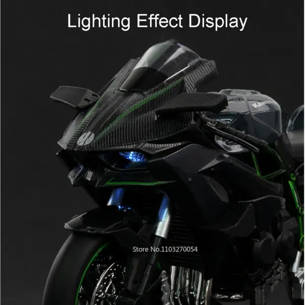 1:12 Diecast Alloy Motorcycle Model for Kids - Image 4