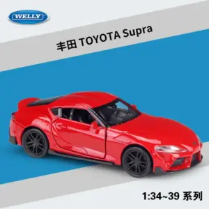 WELLY 1:36 Toyota Supra Diecast Model Car