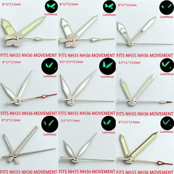 NH35 NH36 Luminous Watch Hands Set - Image 4