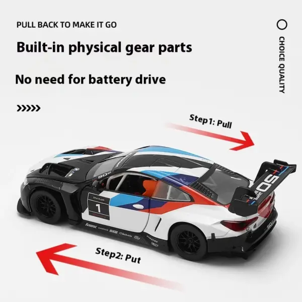 CCA 1:32 Scale M4 GT3 Alloy Car Model - Image 4